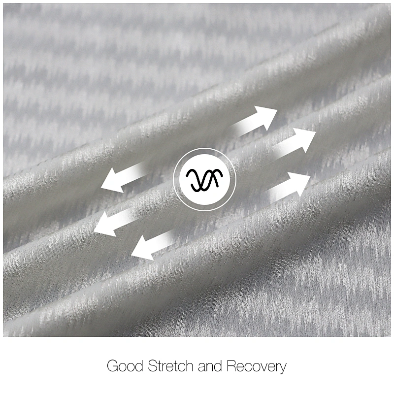 High density high stretch nylon spandex jacquard fabric for bra